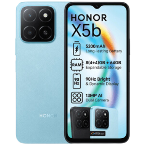 2X Honor X5b Dual-Sim + 2X Vodacom Airtime Sims