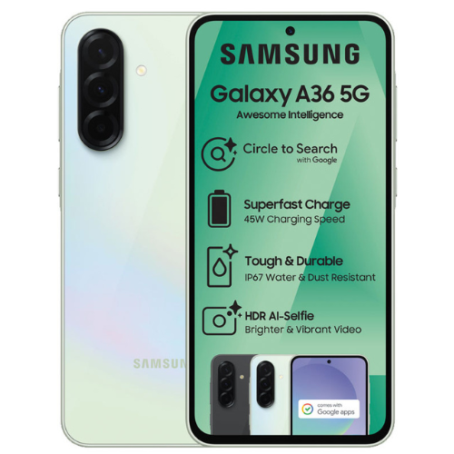 Samsung Galaxy A36 128GB 5G DS + Vodacom Red Flexi